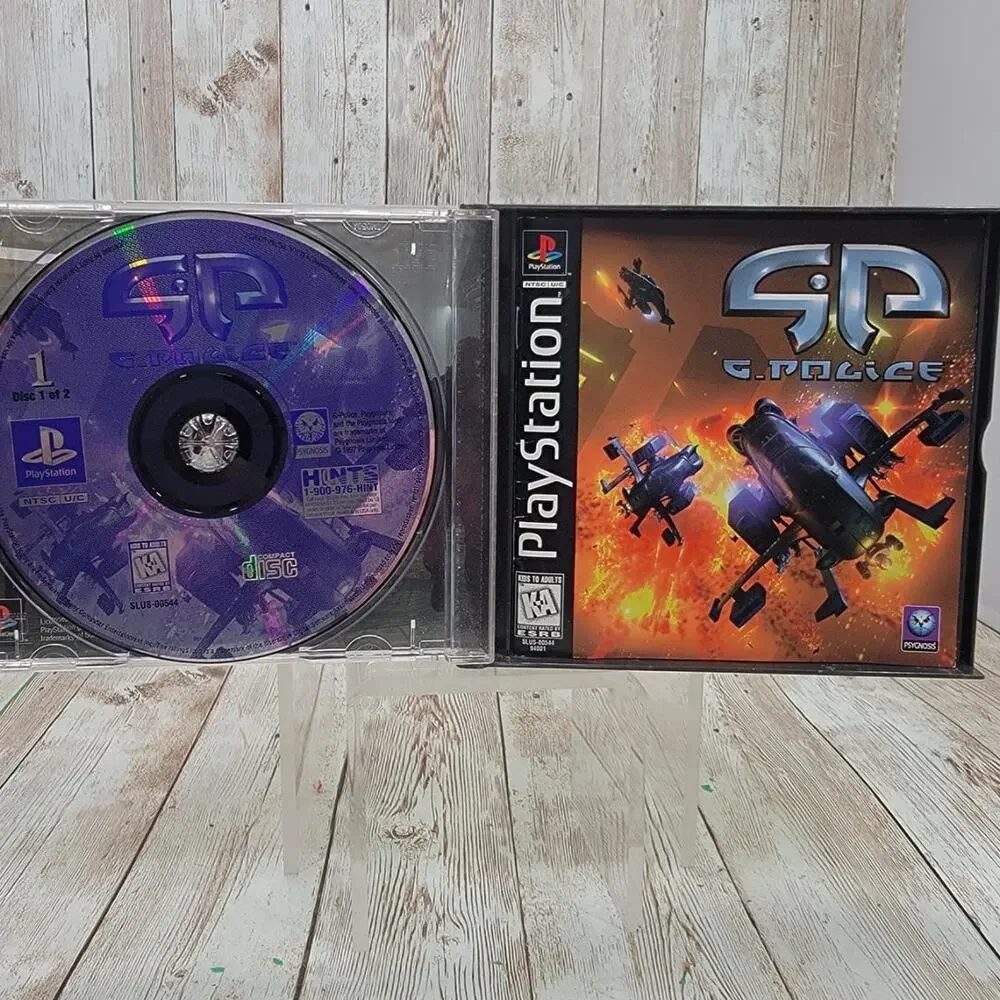 G-Police PlayStation 1 PS1 CIB Complete